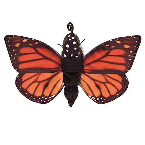 Schmetterling Metamorphose Handpuppe 56 cm