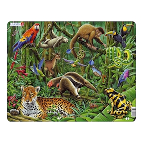 Tiere im Dschungel, Puzzle
