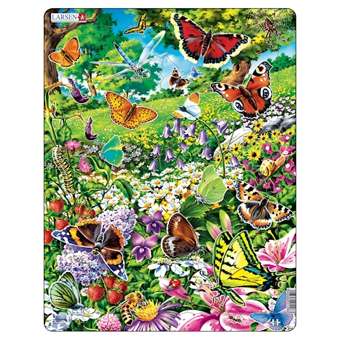 Schmetterlinge, Puzzle 42 Teile