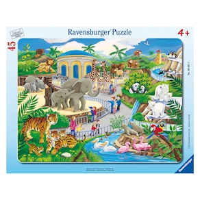 Zoo, Puzzle 45 Teile