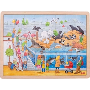 Holzpuzzle Zoo,