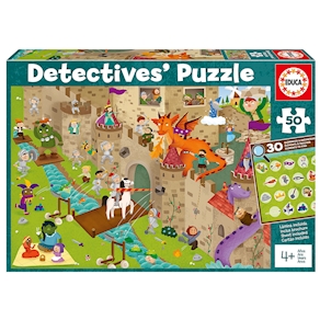 Detectives' Puzzle Schloss 50 Teile