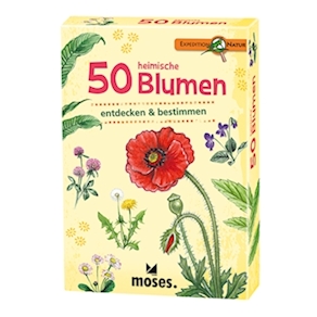 50 heimische Blumen, Lernkarten