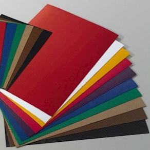Bastelwellpappe, 10 Farben 50 x 70 cm, 10 Bogen