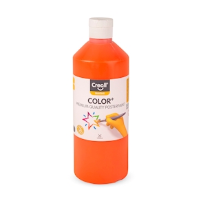 Creall Color+ Plakatfarbe 500 ml orange