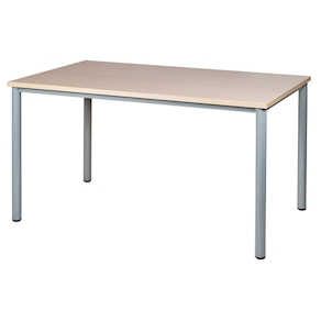 Easy-Tisch rechteckig Melaminharz-Belag und Gleiter B 120 x H 42,5 x T 60 cm