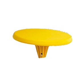 Sitzhocker-Set gelb inkl. Metallsplinte / neue Version