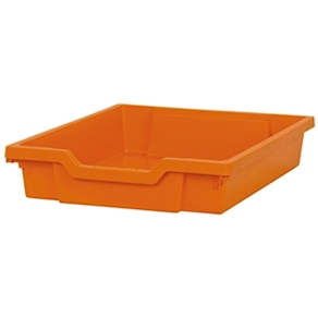 Materialboxen klein, H 7,5 cm orange