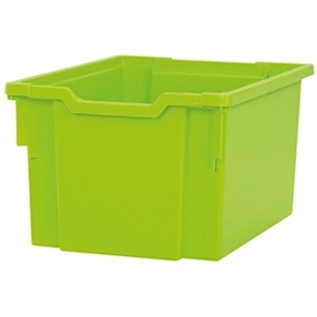 Materialboxen mittel-gross, H 22,5 cm, hellgrün