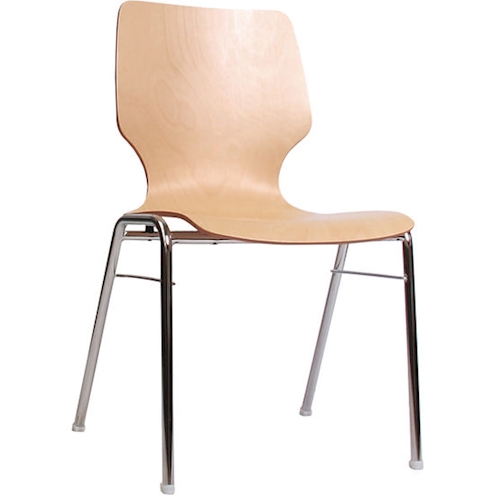 Stuhl combisit A, ungepolstert Sitzhöhe 46 cm