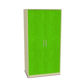 Plan- und Puzzleschrank MOVE-UPP Türen farbig
