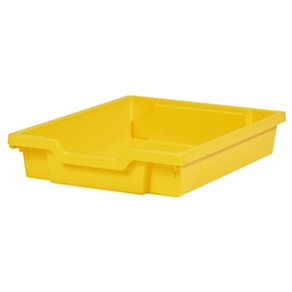 Materialboxen klein, H 7,5 cm gelb