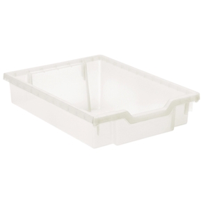Materialbox klein, Höhe 7,5 cm transparent VARIADO+LINUS