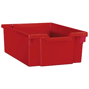 Materialbox mittel, Höhe 15 cm rot VARIADO+LINUS