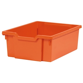 Materialbox mittel, Höhe 15 cm orange VARIADO+LINUS