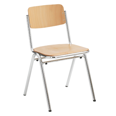 A-Form-Stuhl geo, ohne Polster Sitzhöhe 46 cm