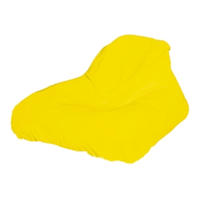Chillout-Bag-Sessel gelb, 300 L, B 95 x H 74 x T 95 cm