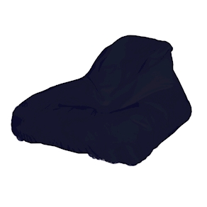 Chillout-Bag-Sessel schwarz, 300 L, B 95 x H 74 x T 95 cm