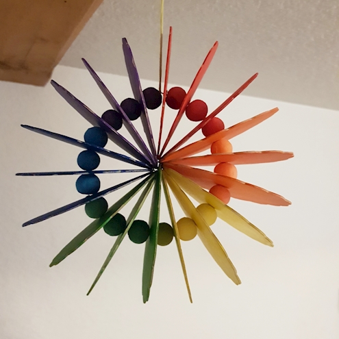 Regenbogen-Farbkreis