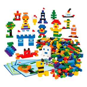 LEGO Education Kreatives Steineset, 1000 Stück 