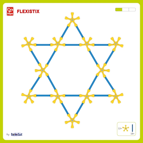 Flexistix XXL Kindergarten Set, 520 Teile