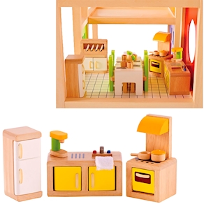 Puppenhausmöbel Küche  