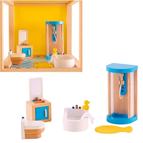 Puppenhausmöbel Badezimmer