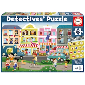 Detectives' Puzzle Stadt 50 Teile