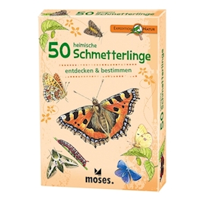 50 heimische Schmetterlinge, Lernkarten