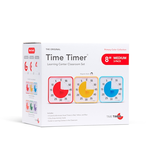 TimeTimer Medium 3 Stück Klassenzimmer Set