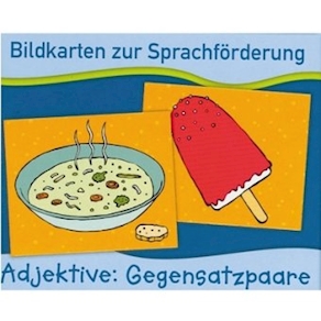 Bildkarten zur Sprachförderung Adjektive: Gegensatzpaare