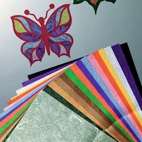 Strohseidenpapier 23 x 33 cm, 10 Blatt in 10 Farben