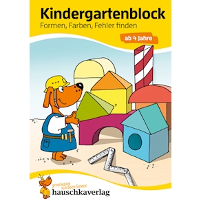 Kindergartenblock - Formen,