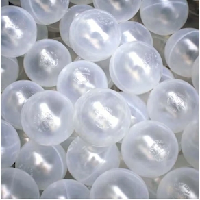 Bälle für Bällebad transparent 250 Stück, Ø 7,5 cm