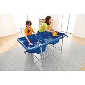 Wasser-Sand-Spieltisch, blau