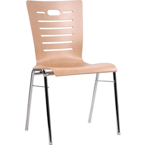 Stuhl combisit C, ungepolstert Sitzhöhe 46 cm