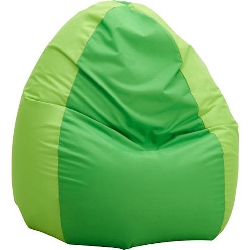 Sitzsack grün, 200 l, B 80 x H 120 cm