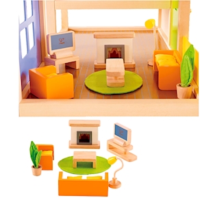 Puppenhausmöbel Wohnzimmer