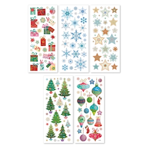 Brilliant Stickers Weihnachten 5 Bogen