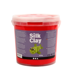 Silk Clay 650 g, rot