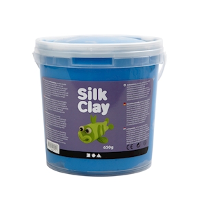 Silk Clay 650 g, blau