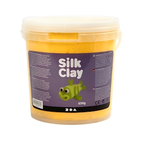 Silk Clay 650 g, gelb