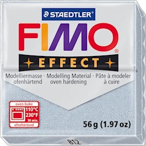 FIMO Effect glitter-silber,