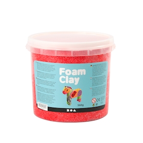 Foam Clay 560 g rot
