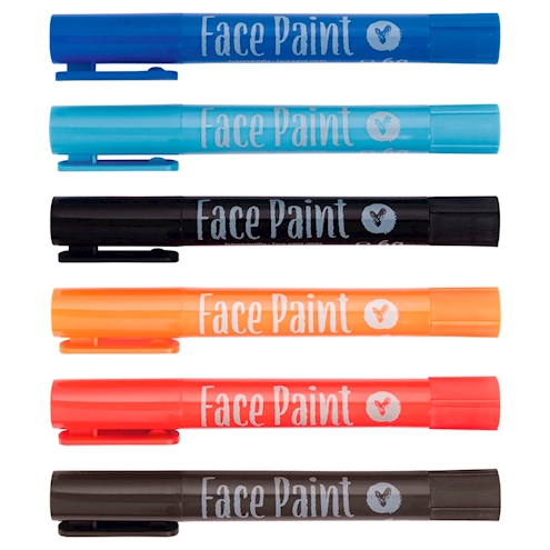 Schminkstifte Face Paint Wild 6 Stifte