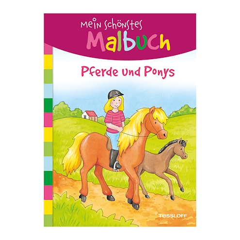 Mein schönstes Malbuch Pferde & Ponys - ab 5 Jahren
