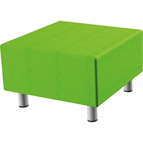 Relax-Sofa, quadratisch, klein B 65 x T 65 x H 42 cm Kunstleder Basic