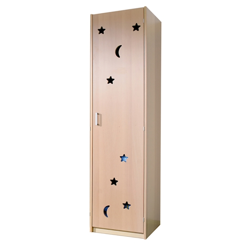 Liegepolster-/Deckenschrank Tür rechts ange., Anbaumodell B 47,5 x H 196,8 x T 62 cm