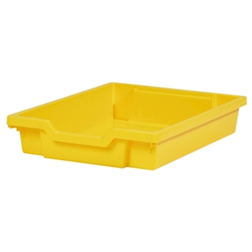 Materialboxen klein, H 7,5 cm gelb