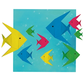 Origami-Fische